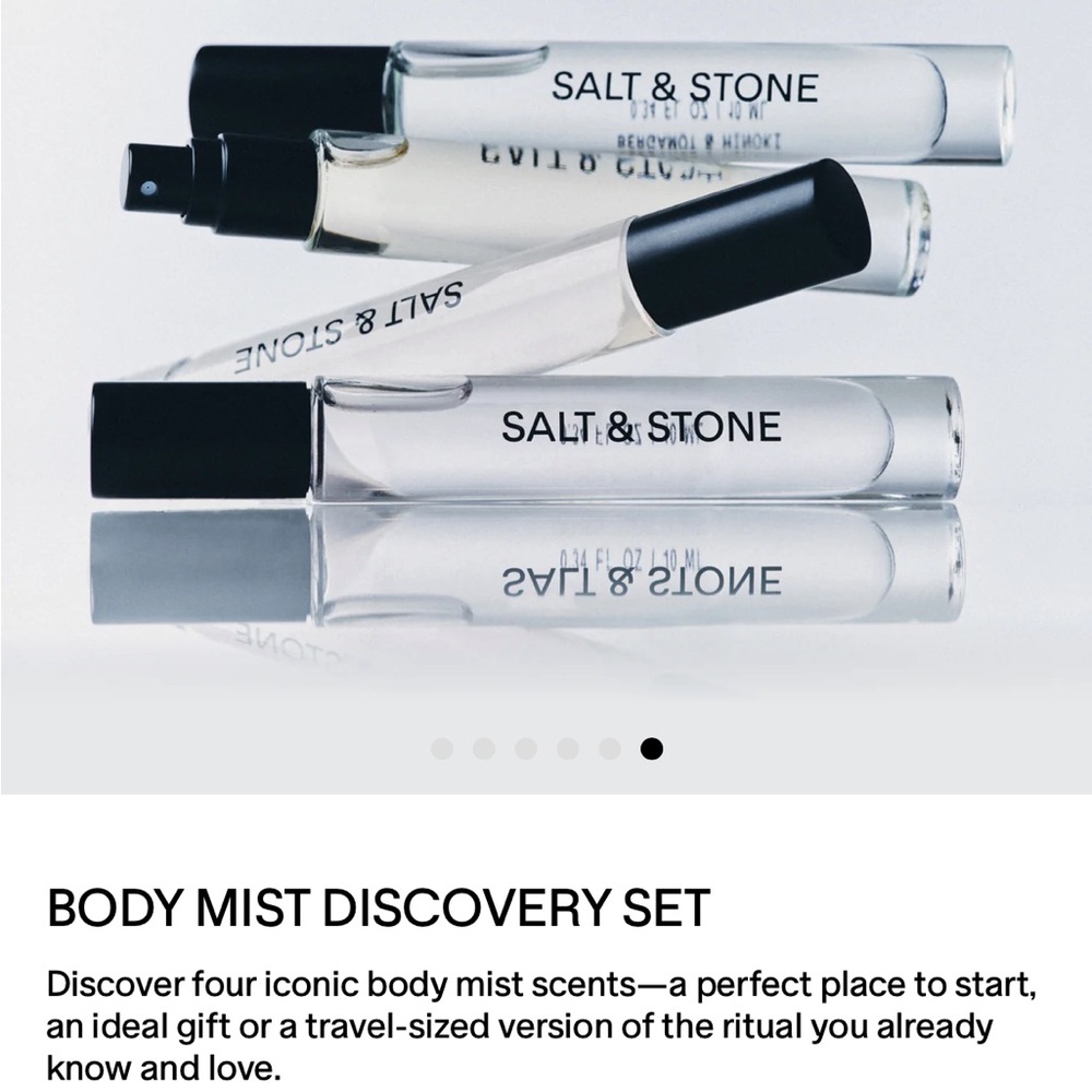 Salt & Stone Women’s Body Mist Discovery Set - Clear - Picture 9 of 10